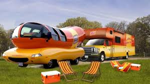 The inside of the wienermobile is equipped with comfortable furniture. 10 Frank Facts About The Wienermobile Mental Floss