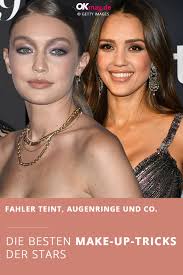 So nun auch von der sängerin rita ora (22)! Fahler Teint Augenringe Und Co Die Besten Make Up Tricks Der Stars Makeup Tricks Make Up Augenringe