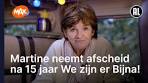 Martine van Os onthult waarom ze na 15 jaar stopt en blikt ... - YouTube