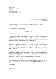 Lettre de motivation galerie lafayette / les lettres de motivation pour postuler à une offre d'emploi, à un stage ou à une candidature spontanée sont différentes. Lettre De Motivation Gabriela Lima