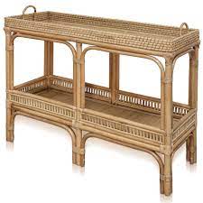 You'll usually see wicker furniture on patios, but it works just as well as an accent chair, coffee table, decorative basket trio, or dining chairs. Bay Isle Home Vanetten 40 Console Table Reviews Wayfair