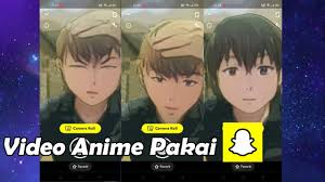 Tutorial Edit Video Jadi Anime Style Pakai Snapchat Caranya Gampang Banget Youtube