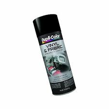 Dupli Color Hvp106 Flat Black High Performance Vinyl And Fabric Spray 11 Oz Ebay