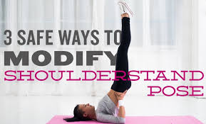 3 Safe Ways To Modify Shoulderstand Pose Video Tutorial