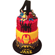 Get it as soon as mon, mar 29. Marvel Hero Birthday Cake Batman Ironman Spiderman Gumpaste Characters Cakecentral Com