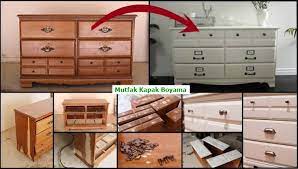 Menteşe ve kulp gibi aksesuarları yenileyebilirsin. Mutfak Dolaplari Nasil Boyanir