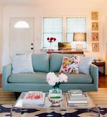 Don't be afraid to mix in light or. Blue Couch Home Living Room Home Home Decor Inspiration