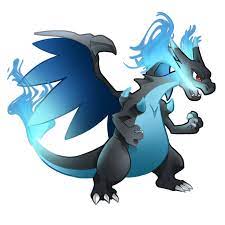 Pokemon 006m1 Mega Charizard X By Illustrationoverdose On Deviantart Pokemon Charizard Png