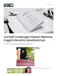 Invitation card/ surat undangan dalam bahasa inggris merupakan salah satu jenis functional text delisha untuk : Contoh Undangan Dalam Bahasa Inggris Beserta Jawabannya Pdf