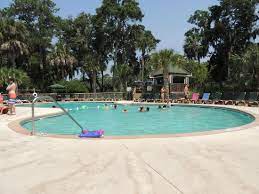 There are 113 improved campsites and 115 rv campsites with water & electrical hookups. Recreation Pool With Tiki Bar Is One Of Two Great Pools Picture Of Club Wyndham Ocean Ridge Edisto Island Tripadvisor