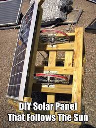 Diy Solar Panel That Follows The Sun Following The Sun S Path Across The Sky Raises Efficiency By 30 50 Improve Yo Diy Solar Panel Solar Power Diy Diy Solar