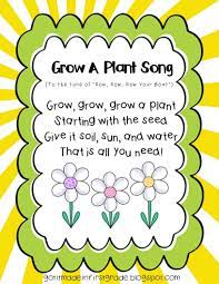 Grow A Plant Song Preschool Songs Plant Song Kids Poems