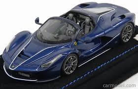 Now, though, autoevolution discovered a company that sells a 1/43 scale model of the 2017 ferrari laferrari spider. Bbr Models Bbrc187btf Scale 1 43 Ferrari Laferrari Aperta Spider 2016 Blue Tour De France