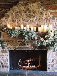 Magnolia Rouge Wedding Fireplace Wedding Mantle Floral Garland