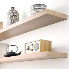 wandplank massief hout op maat gemaakt blinde bevestiging wandplank keukenplank planken muur