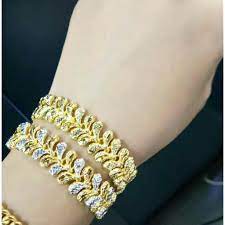 Gelang design emas 916 | shopee malaysia. Gelang Design Bunga Daun Original Emas Bangkok Women S Fashion Jewellery On Carousell