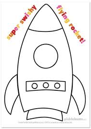Make A Super Flying Rocket Use Our Freely Printable Template And Home And Decor Handwerksraum Kinder Basteln Diy Kostenlose Druckvorlagen