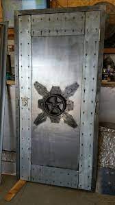 Custom Vintage Industrial Faux Vault Door 027f Etsy In 2021 Vintage Industrial Furniture Vintage Industrial Decor Industrial Style Decor