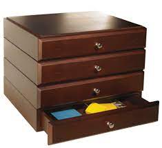 Mini desk organizer with drawers, office supplies and jewelry storage case 9 drawers iris usa, inc. Darby Home Co Beaumys Stacking Wood Desk Organizers 4 Supply Drawer Kit Reviews Wayfair