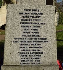 Wolvercote War Memorial, Oxford