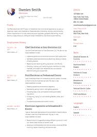 How to choose the best resume format, resume examples and templates for chronological, functional, and combination resumes, and writing tips and ats resume test: Guide Electrician Resume Samples 12 Examples Pdf Word 2020