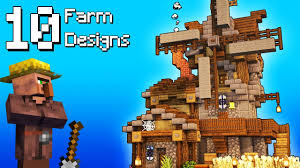Zum leben brauchen sie nur einen winzigen raum, aber wenn sie spaß am bauen haben, lassen sie ihrer fantasie freien lauf und setzen kreative ideen um. 10 Minecraft Farm Designs Minecraft Haus Minecraft Farmen Minecraft