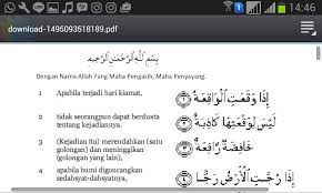 Bacaan surah al waqi'ah arab latin & arti indonesia. Surat Al Waqiah Dan Terjemahan Fur Android Apk Herunterladen