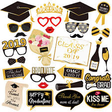 This is the case in my. Glitter Graduation Photo Booth Props Kit Class Of 2019 Photography Party Decorations Gifts Black And Gold Fun Posing Sign Diy Craft Backdrop Accessories For High School College Grad Decor Supplies Buy