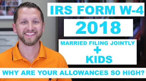 Up police recruitment 2018 uttar pradesh police has been released a vacancy notification as up police recruitment 2018. How To Fill Out The Irs Form W 4 2018 Married Filing Jointly Kids Online Version Youtube