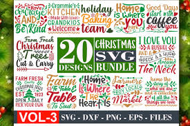 Download Christmas Bundle Vol 03 Graphic By Graphicsqueen Creative Fabrica SVG Cut Files