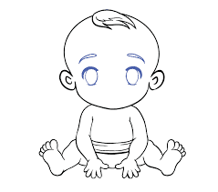 How To Draw A Baby In A Few Easy Steps Easy Drawing Guides