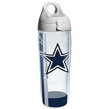 Tervis 1104722 Nfl Dallas Cowboys Wrap Individual Water Bottle With Gray Lid 24 Dallas Cowboys Pro Shop Dallas Cowboys Dallas Cowboys Women
