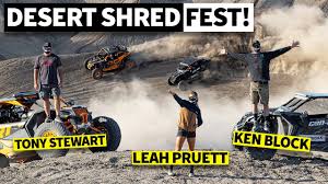 Indycar journalist robin miller was asked if larson should give. Ken Block Nascar S Tony Stewart And Nhra S Leah Pruett Shred Can Am Hoonigan Racing