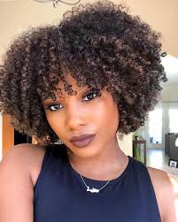 Natural hairstyle for black women. How To Curl Black Girl Hair Without Heat Novocom Top