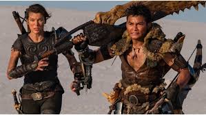 Monster Hunter Movie Posters Show Off Milla Jovovich S Giant Jawblade Polygon