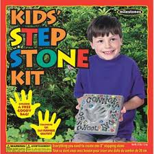 Kids Stepping Stone Kit From Milestones Stepping Stone Kits Step Stones Kids Milestones