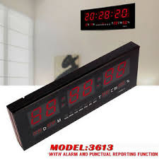 3613 Digital Large Jumbo Led Wall Alarm Clock Calendar Temperature Time Home Au Ebay Top picks related reviews newsletter.