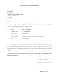 Contoh Surat Permohonan Keringanan Biaya Kuliah Yang Benar Bagi Contoh Surat