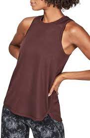 Sweaty Betty Pacesetter Run Tank In Black Cherry Modesens