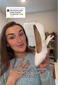Ultimate Bridal Fashion Hack: Stylish Convertible Heels