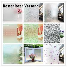 Statische Fensterfolie Sichtschutzfolie Milchglasfolie Dekofolie Selbstklebend Ebay Fensterfolie Dekofolie Sichtschutzfolie