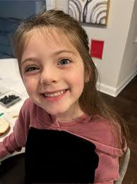 I would just like for the record to reflect that I DO actually fix her hair  before school…. It just never makes it's appearance because my the time she  arrives she's already