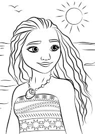 Vaiana Als Malvorlagen Zum Ausdrucken Coloring And Malvorlagan