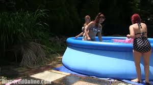 DiaperedOnline - Mandie - Teased in Swim Diaper