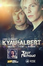 Kyau & Albert with Tyler Michaud & Alan Manzi at RISE After-Hours, Boston