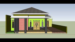 Estimasi biaya membangun rumah per meter tahun. Contoh Denah Rumah Ukuran 12x15 4 Kamar Tidur Luas Elegan Youtube