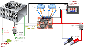 The above universal power supply circuit provides a variable voltage between 3 to 30v, the maximum current of 1.5a and addition of modules can provide a higher current. Diy Pc Bench Power Supply Schematic Diy Pc Computer Power Supplies Electronics Circuit