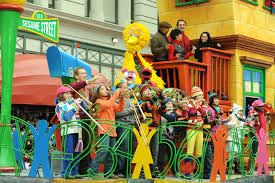 Thank you so much for sending me this picture of big bird being eaten by his friends and neighbors of sesame street. Namm And Sesame Workshop Celebrate Thanksgiving With Colorful Musical Macy S Parade Float Namm Org