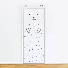 Sticker Haru L Ours Heureux De Porte Adhesifs Pour Portes Fenetres Ou Placards Chambre Ours Vinyle Autocollant En 2020 Decoration Chambre Enfant Peindre Mur Et Vinyle Autocollant