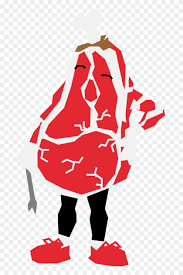 Steak By Samueljellis - Dhmis Steak Guy Full Body - Free Transparent PNG  Clipart Images Download